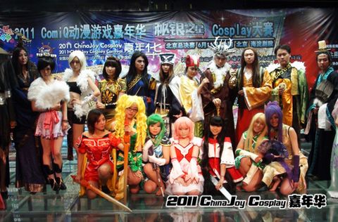 Cj Cosplay���껪������&ComiQ����չ��ս�ڼ�